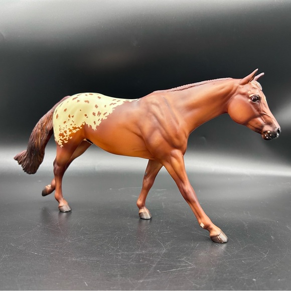 Breyer Other - Breyer Chocolatey Appaloosa Horse Model Bay Blanket Western Figure USA